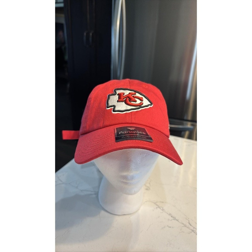 Fanatics Kansas City Chiefs Red KC Arrowhead Logo Cap NWT